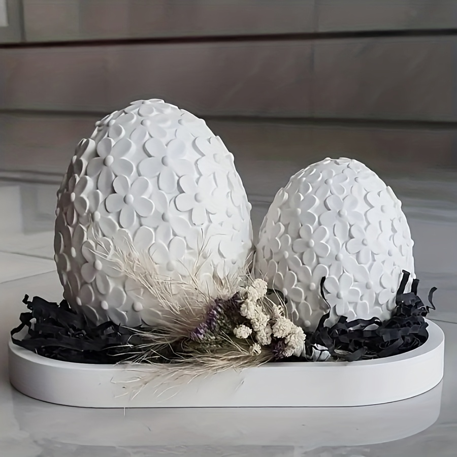 레진 실리콘 몰드 2개 세트, 부활절 달걀 모양 캔들  - Resin Craft Ideas 리뷰 및 가격