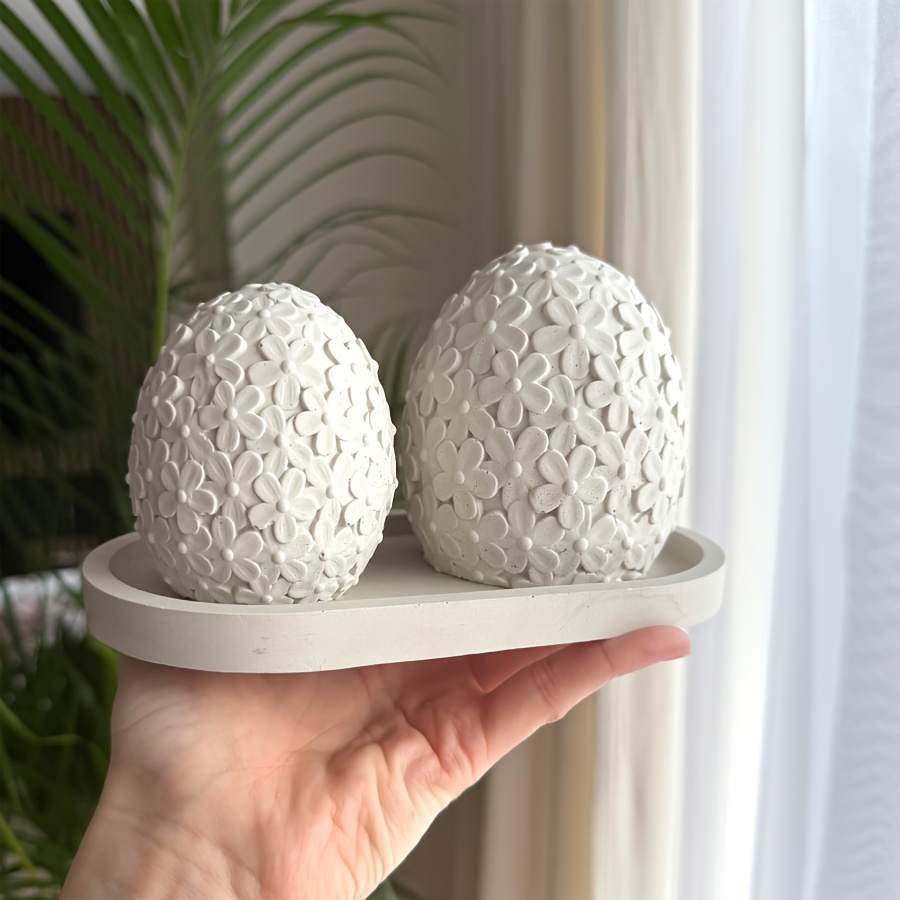 레진 실리콘 몰드 2개 세트, 부활절 달걀 모양 캔들  - Resin Craft Ideas 리뷰 및 가격