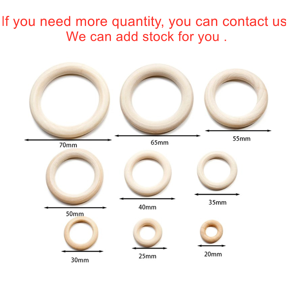 20-70mm 미완성 된 나무 반지 Macrame 공예 - Wood Ring Blank 리뷰 및 가격