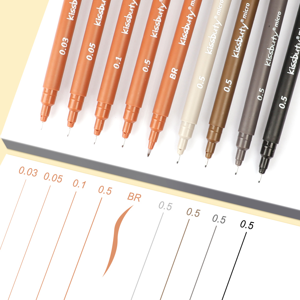 3개 또는 5개 세트의 미세 펜, 방수 기능이 있는 고 - Copic Marker Sketch 리뷰 및 가격