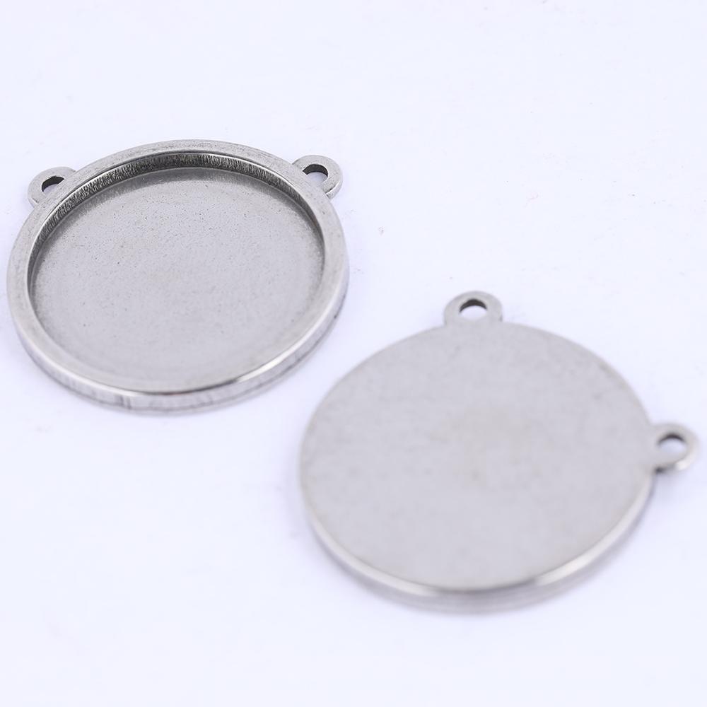 빈 카보 숑 베이스 16mm 18mm 20mm, 스테인 - Bezels Set Pendant 리뷰 및 가격