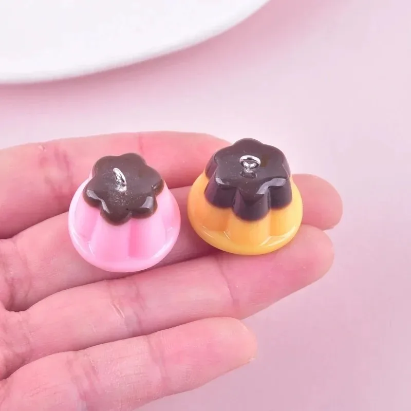 10개입 3D 미니 디저트 푸딩 레진 펜던트, 귀여운  - Resin Crafts Diy 리뷰 및 가격