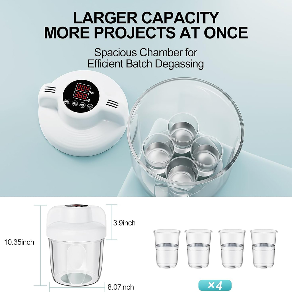 -97kPa 수지 기포 제거 진공 챔버, 디지털 터치  - Vacuum Chamber Small 리뷰 및 가격